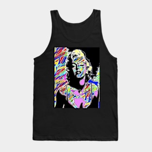 Movie Star Vintage Pop Art Tank Top